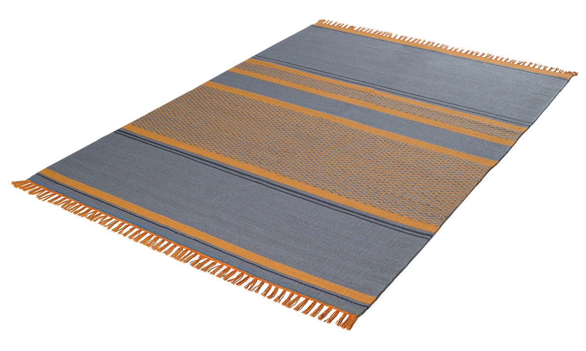 ASPEN ΜΑΛΛΙΝΟ ΚΙΛΙΜΙ KL12 GREY-ORANGE ASPEN ΜΑΛΛΙΝΟ ΚΙΛΙΜΙ KL12 GREY-ORANGE