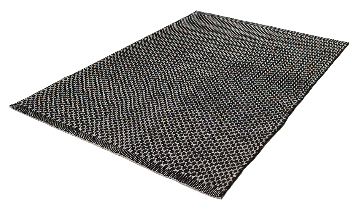 BOX OUTDOOR RUG GREY/BLACK BOX OUTDOOR RUG GREY/BLACK