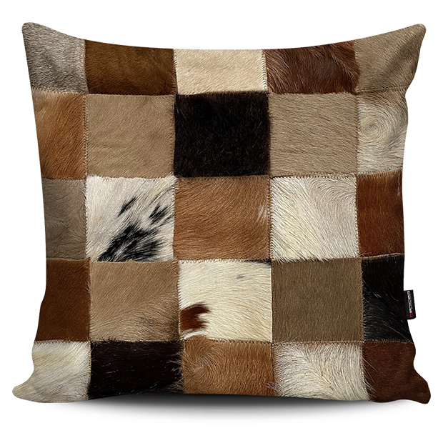ΔΕΡΜΑΤΙΝΟ ΜΑΞΙΛΑΡΙ (κάλυμμα 1όψης) (10) 40x40 cm BROWN/BEIGE ΔΕΡΜΑΤΙΝΟ ΜΑΞΙΛΑΡΙ (κάλυμμα 1όψης) (10) 40x40 cm BROWN/BEIGE