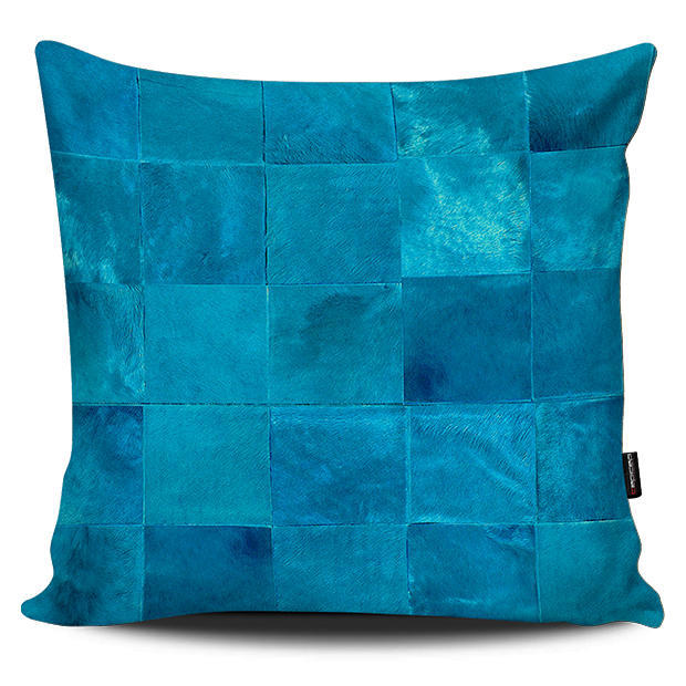 ΔΕΡΜΑΤΙΝΟ ΜΑΞΙΛΑΡΙ (κάλυμμα 1όψης) (10) 50x50 cm TURQUOISE ΔΕΡΜΑΤΙΝΟ ΜΑΞΙΛΑΡΙ (κάλυμμα 1όψης) (10) 50x50 cm TURQUOISE