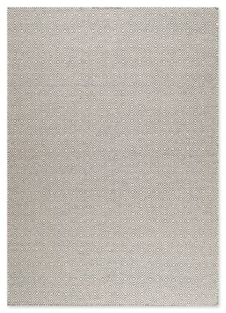 DIAMOND ΜΑΛΛΙΝΟ ΚΙΛΙΜΙ 160x230 cm-Lt.GREY/D.GREY