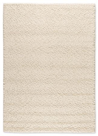 LOOPY HAND WOOVEN RUG CREAM