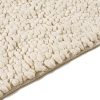 LOOPY HAND WOOVEN RUG CREAM