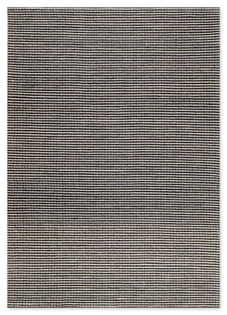 PLEX LINES ΧΕΙΡΟΠΟΙΗΤΟ ΥΦΑΝΤΟ ΧΑΛΙ 160x230 cm-117 BLACK/WHITE