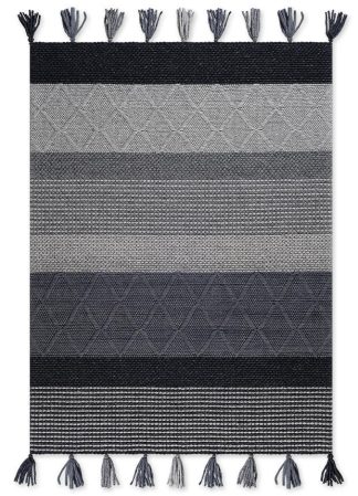 PLEX ΧΕΙΡΟΠΟΙΗΤΟ ΥΦΑΝΤΟ ΧΑΛΙ 250x350 cm 107 GREY/BLACK