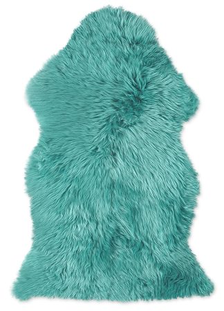 ΓΟΥΝΑ ΠΡΟΒΑΤΟΥ-SHEEPSKIN ±60x90 cm TURQUOISE