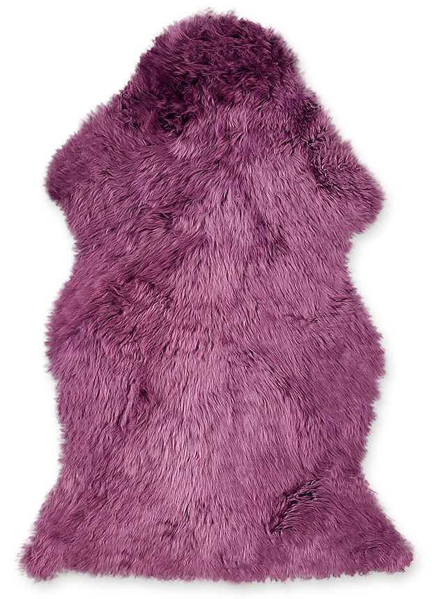 SHEEPSKIN ±60x105 cm PURPLE SHEEPSKIN ±60x105 cm PURPLE