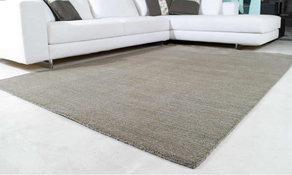 WOOL SAND NATURAL RUG (handloom) 170x240 cm Light GREY WOOL SAND NATURAL RUG (handloom) 170x240 cm Light GREY