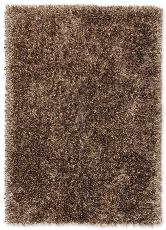 LEXUS POLYESTER 70x140 cm-BLACK/BROWN