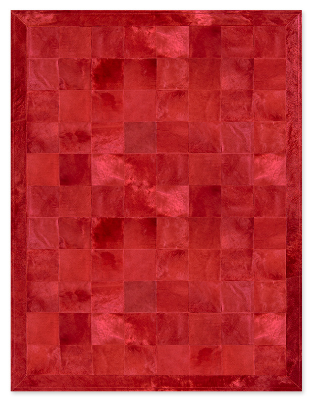 SKIN RUG (20) RED SKIN RUG (20) RED