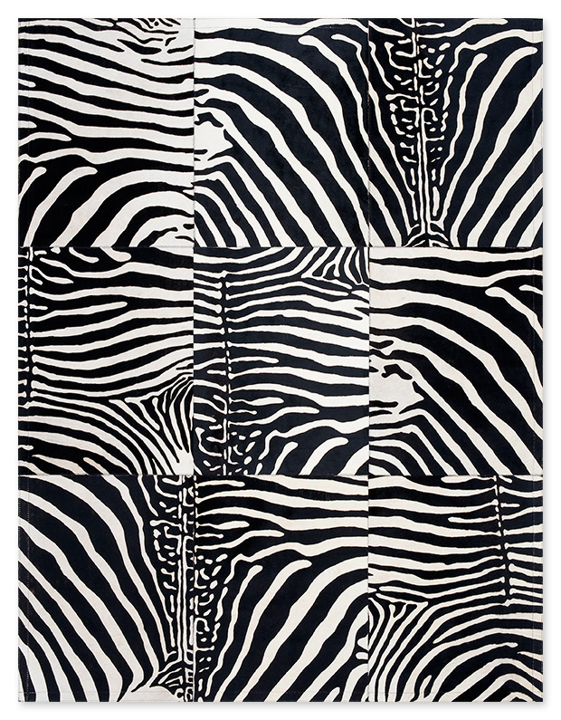 ΔΕΡΜΑΤΙΝΟ ΧΑΛΙ (60x80) ZEBRA ΔΕΡΜΑΤΙΝΟ ΧΑΛΙ (60x80) ZEBRA